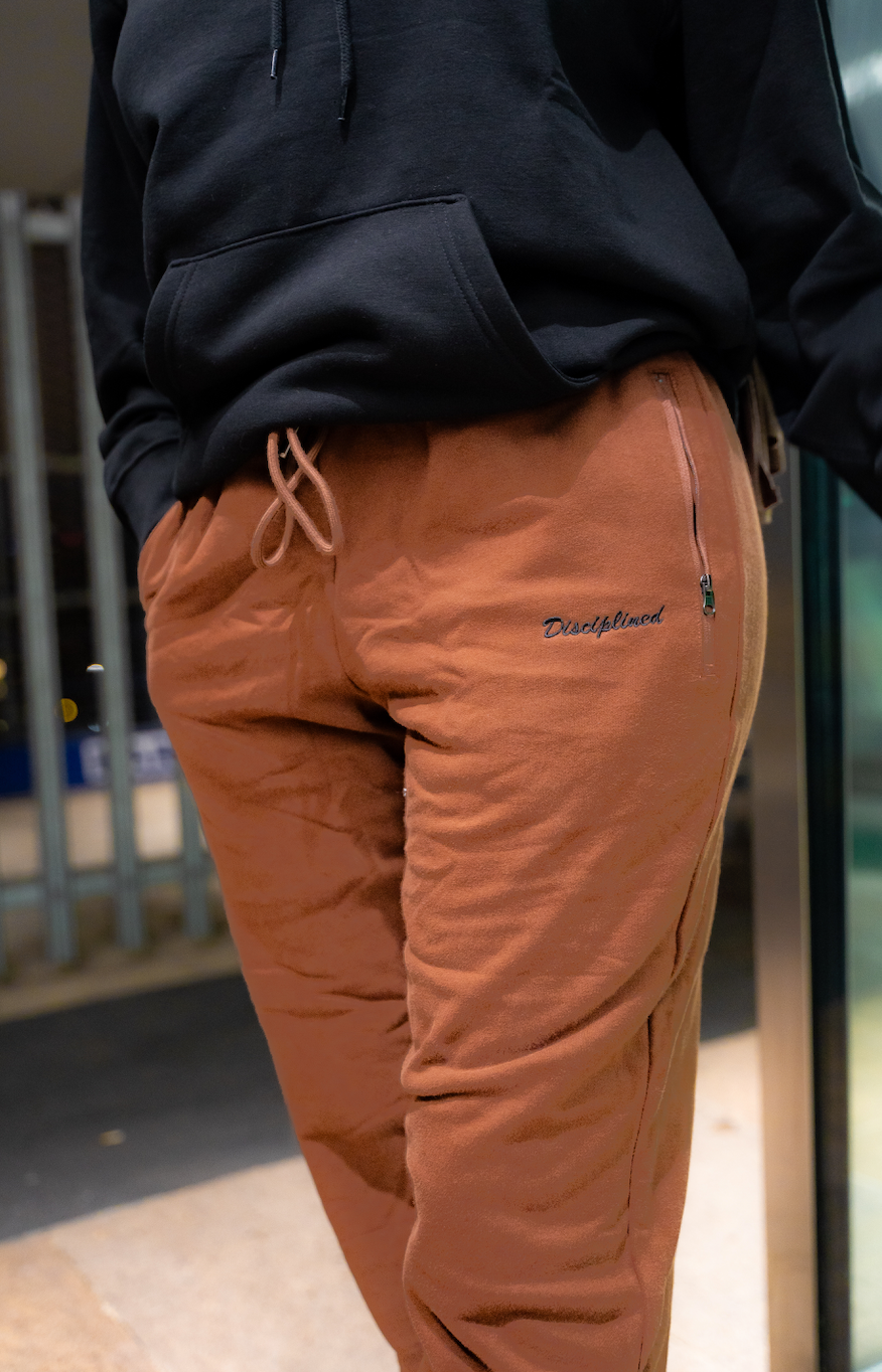 Brown Greatness Joggers - Loose Fit