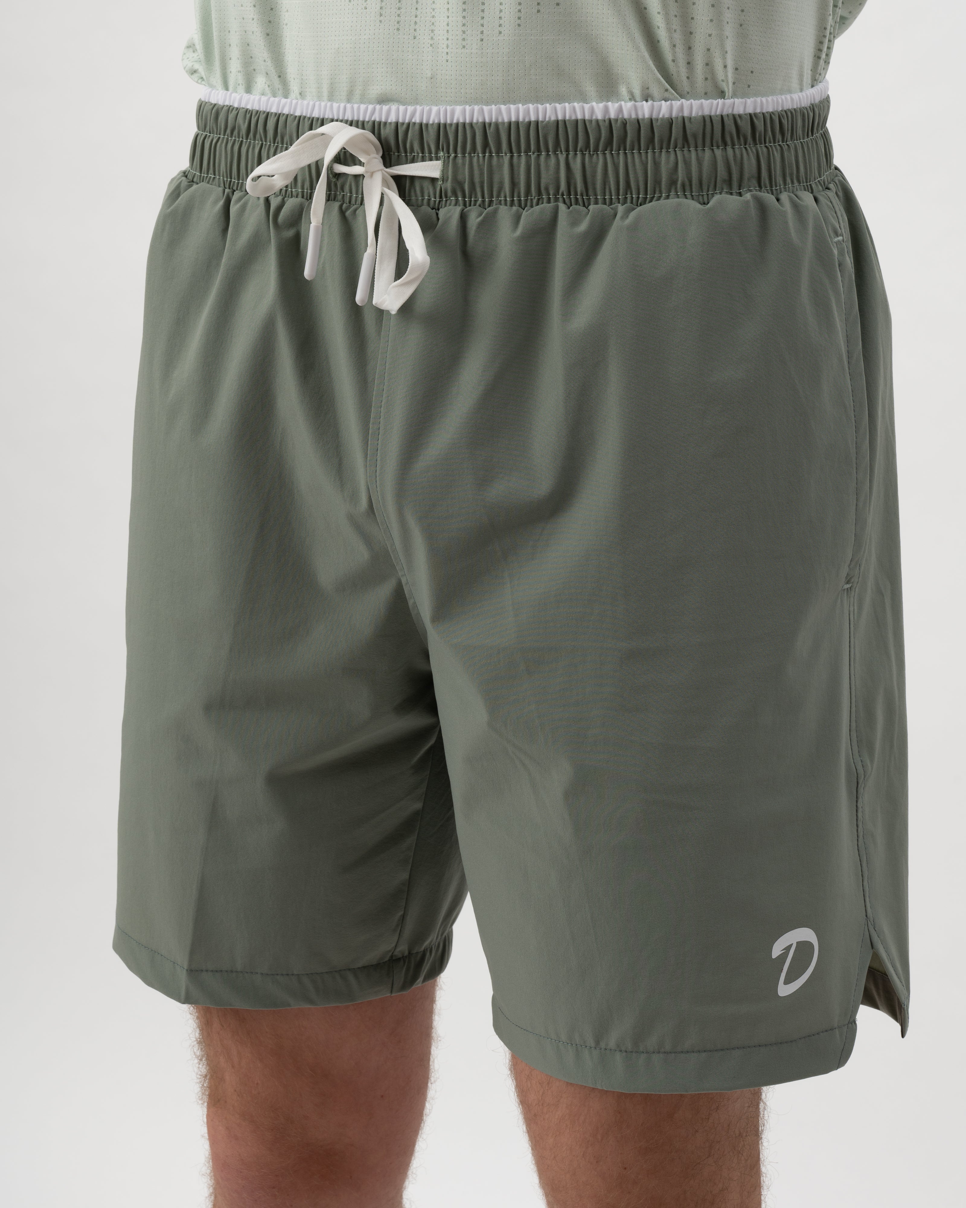 Nature Green - Mens Flexi Shorts